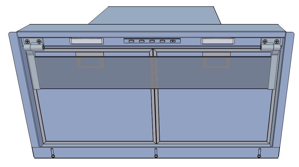 ΑΠΟΡΡΟΦΗΤΗΡΑΣ AIRFORCE F300IX/A/60 | ΑΠΟΡΡΟΦΗΤΗΡΑΣ ΕΝΤΟΙΧΙΖΟΜΕΝΟΣ 2